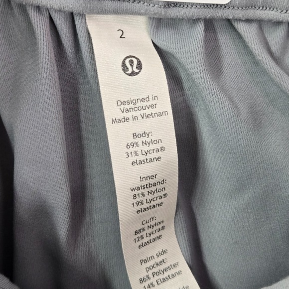 Lululemon Women Activewear Pants 2 Gray Keep Moving Jogger High Rise Drawstring - Picture 11 of 12
